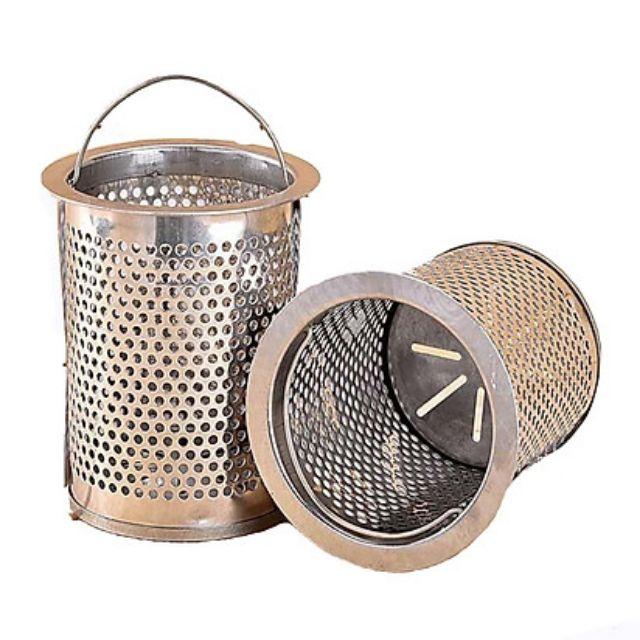 Giỏ lọc rác inox bồn rửa bát có quai