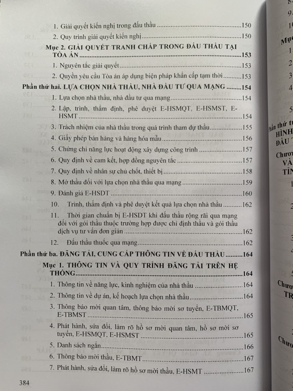 Chỉ dẫn áp dụng luật đấu thầu