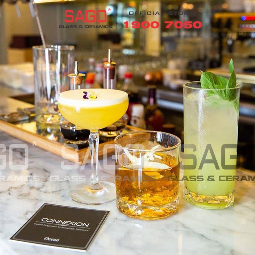 Ly Thủy Tinh Connexion Gin Cocktail 600ml | Nhập Khẩu Thái Lan