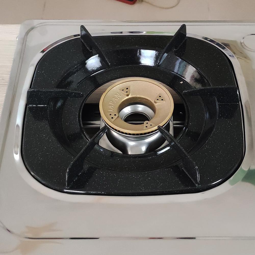Bếp ga đôi mặt inox Raiden RDB-360A đầu đốt đồng nguyên chất cực bền