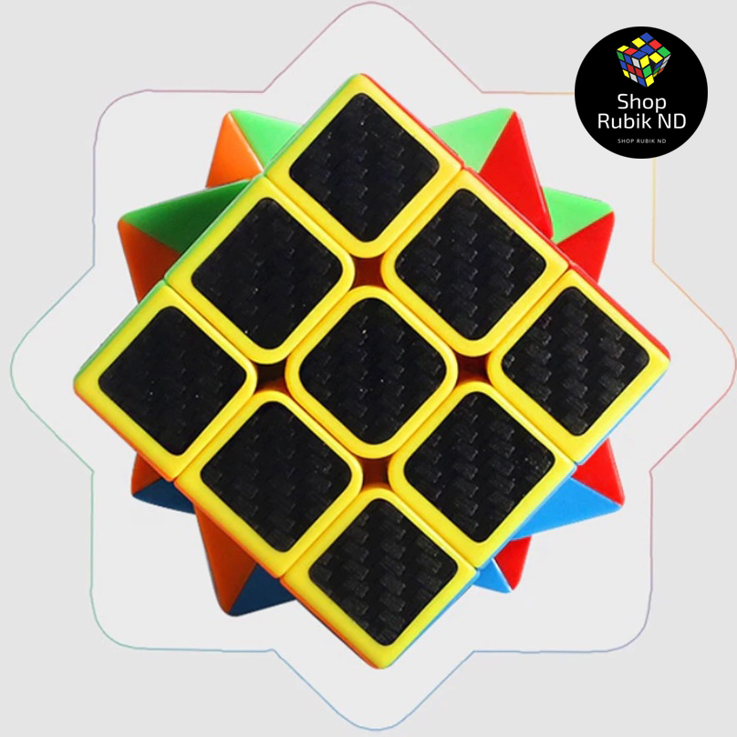 Bộ Sưu Tập Rubik Carbon Cao Cấp Cực Ngầu - Nhiều Lựa Chọn