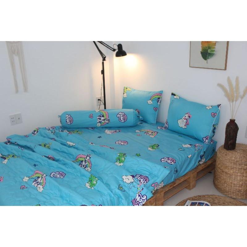 Bộ drap cotton 100% Khaly 4 món