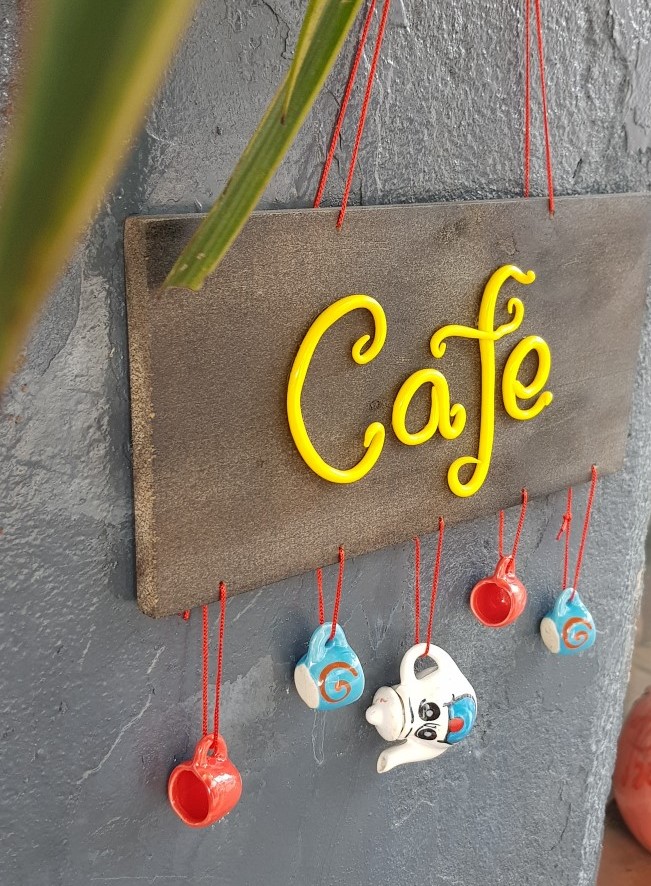 Bảng trang trí, bảng chuông dùng để trang trí, decor quán cafe, hàng handmade. Giao từ HCM