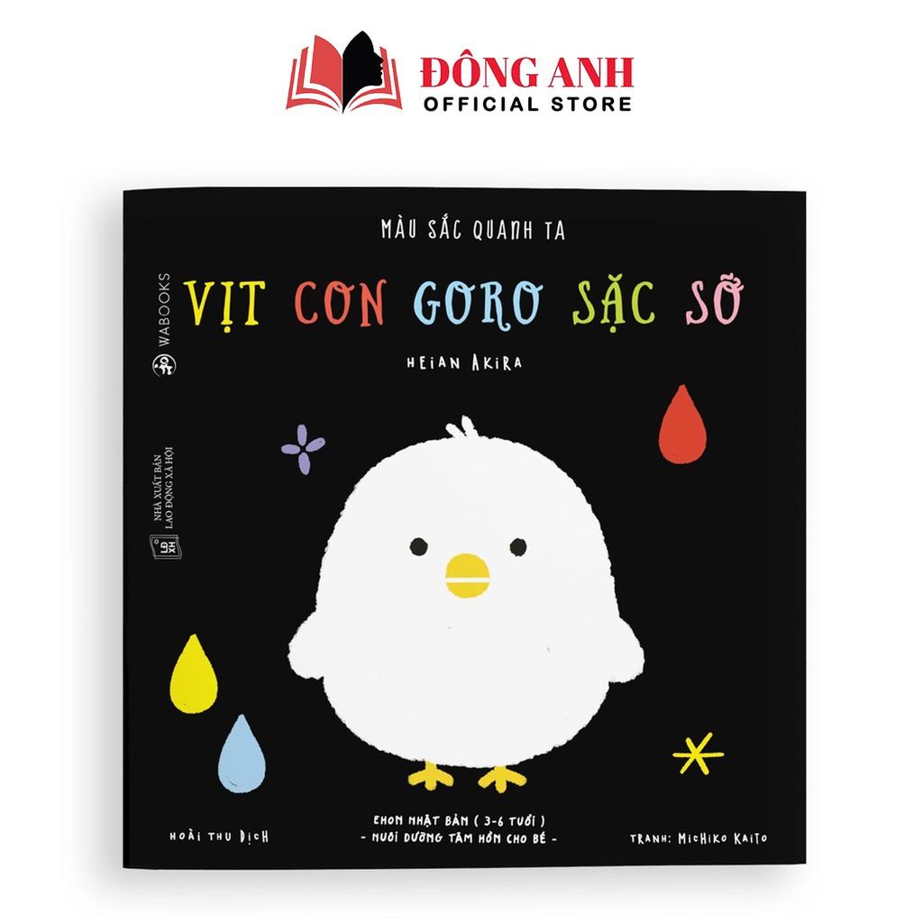 Sách - Combo 4 cuốn Ehon Màu Sắc Quanh Ta dành cho bé từ 3- 8 tuổi
