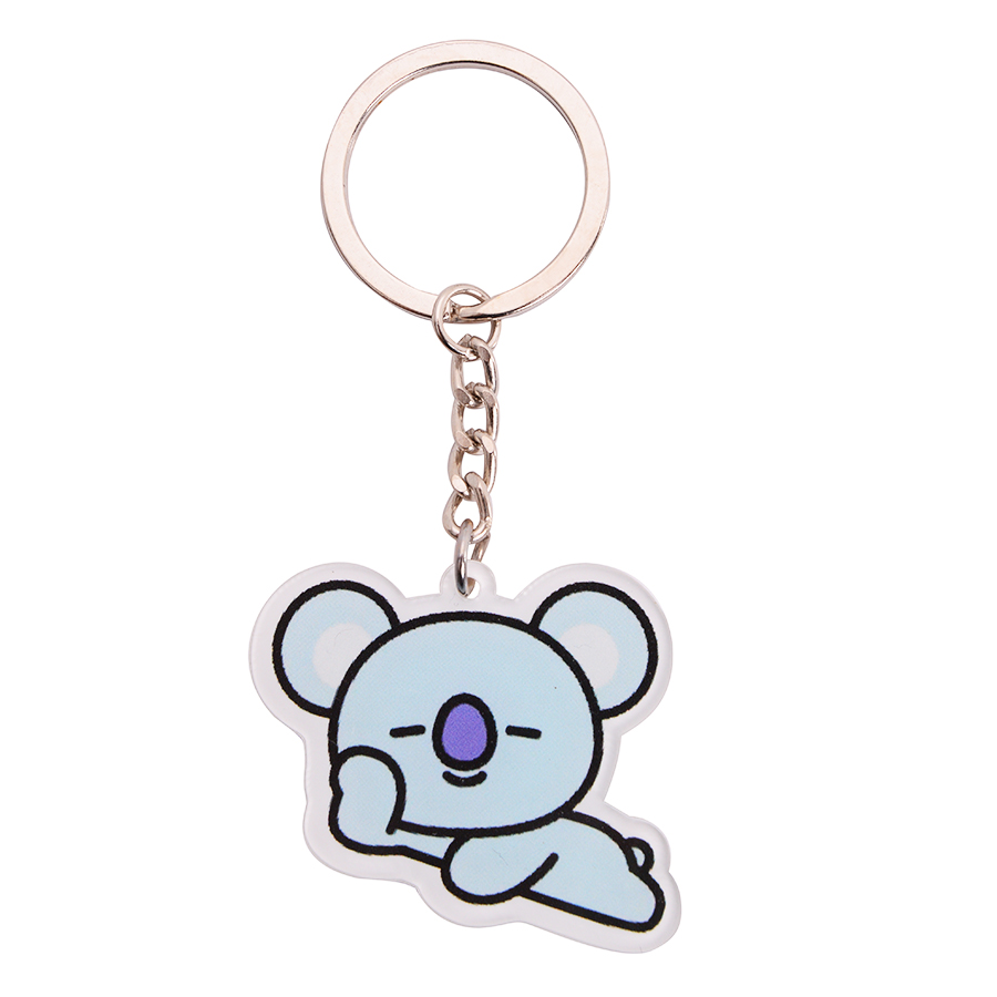 Móc Khóa BT21 Koya - Nhựa Mica