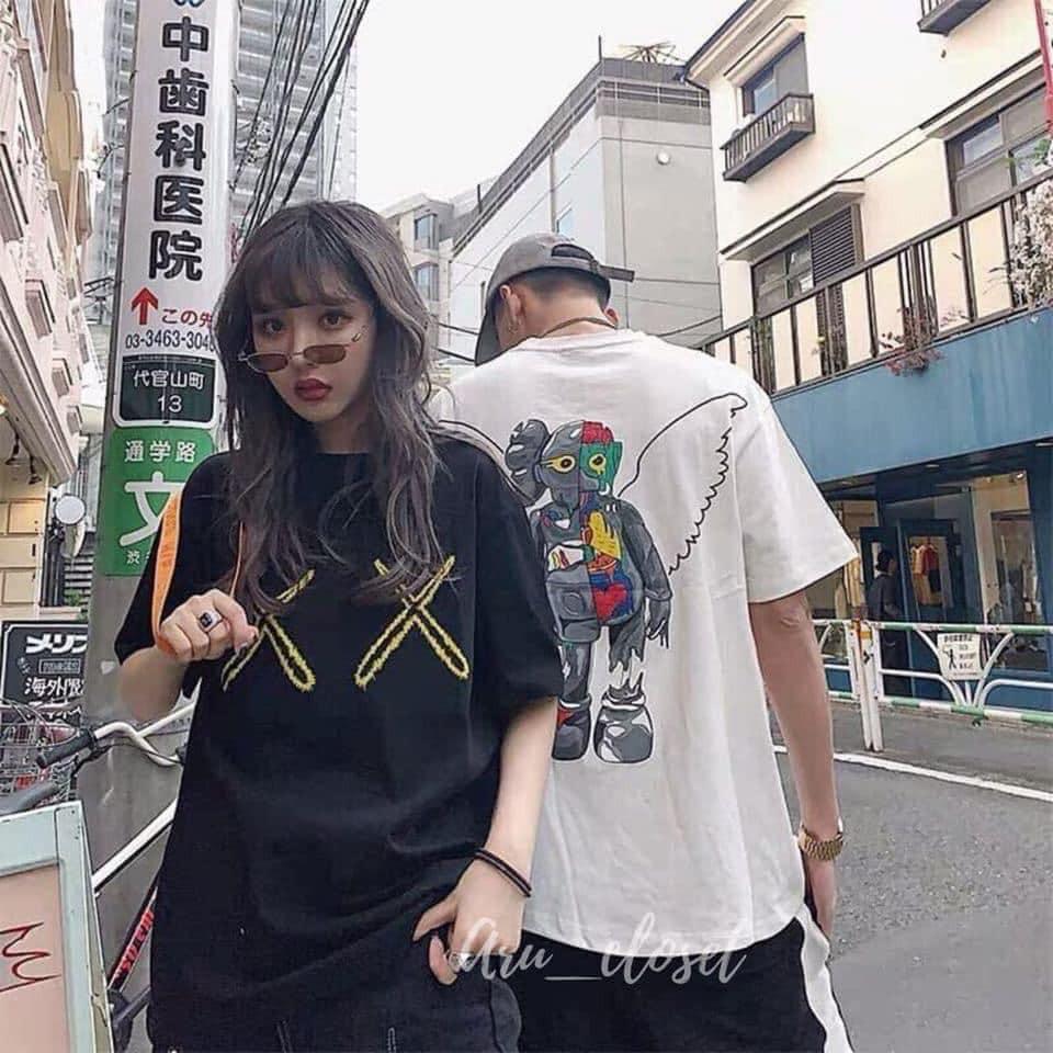 Áo Thun UNISEX Nam Nữ Tay Lửng From Rộng Giá Rẻ