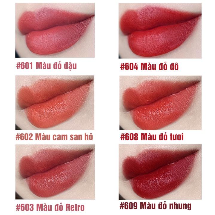 Son kem Chioture Fall Madly In Matt Tint mềm mượt không gây khô môi 1.9g