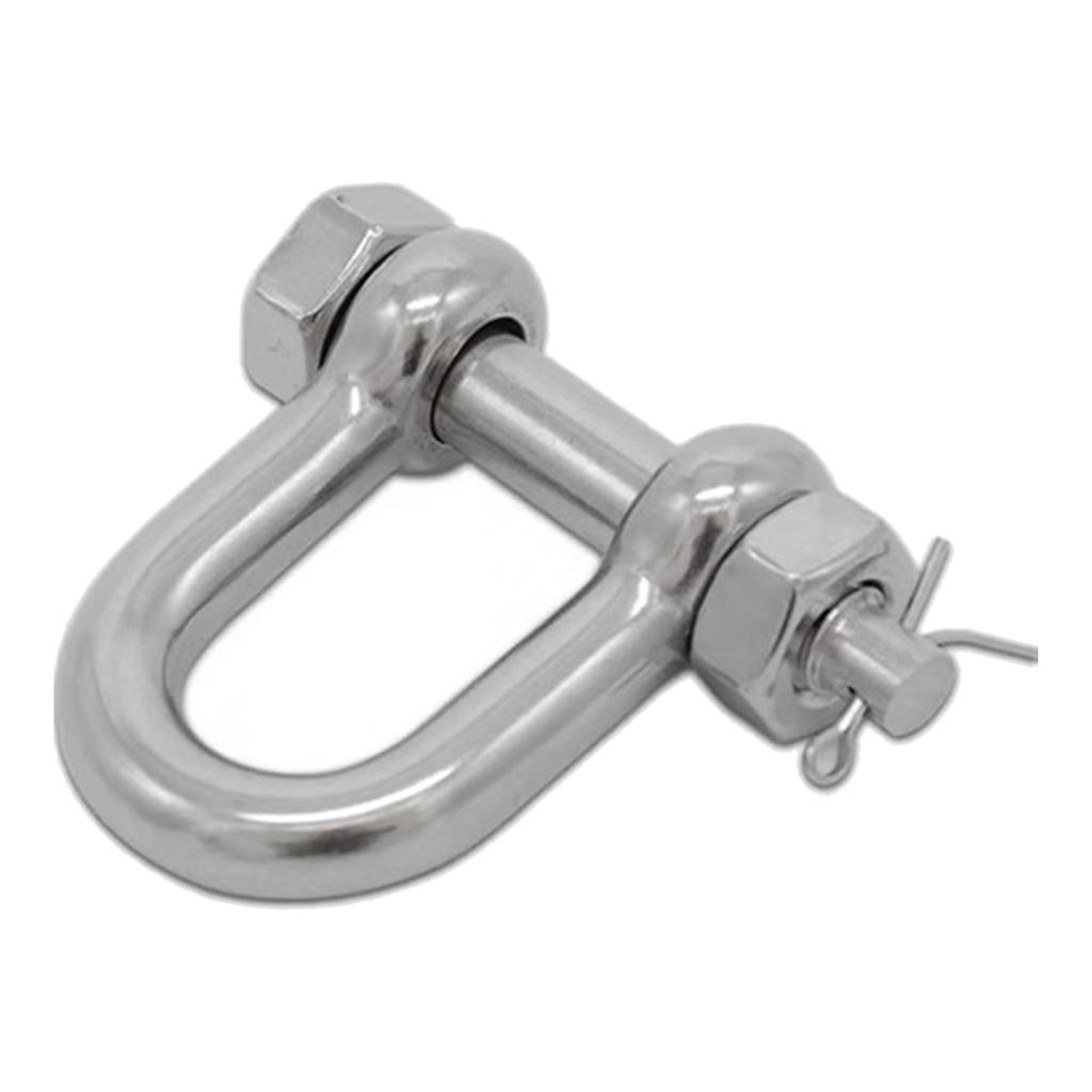 Marine Boat Anchor Chain Rigging D Shackle Pin 316 Stainless Steel 1inch