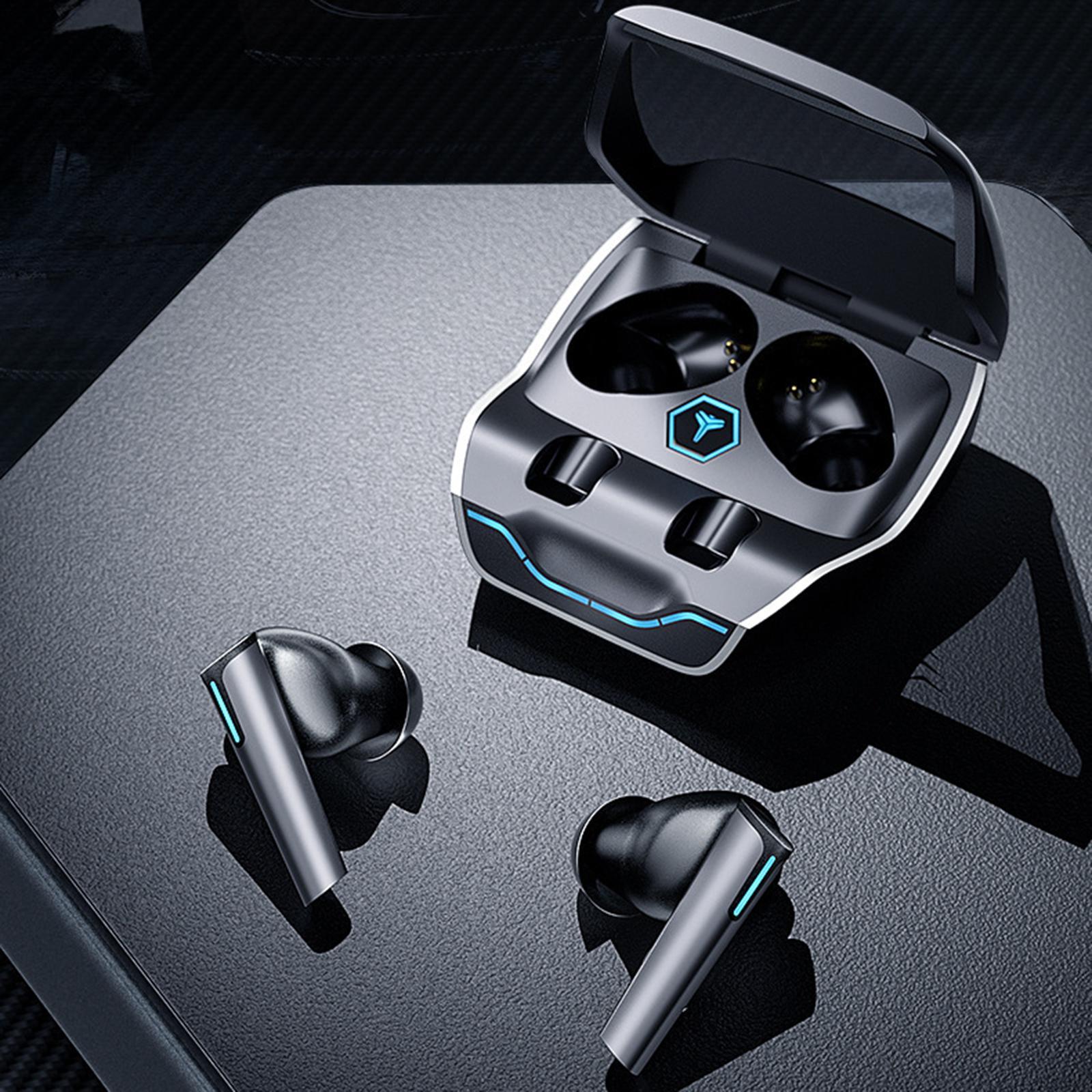 XG02 Bluetooth 5.0 Wireless Music Gaming Headsets Earbuds HiFi Black