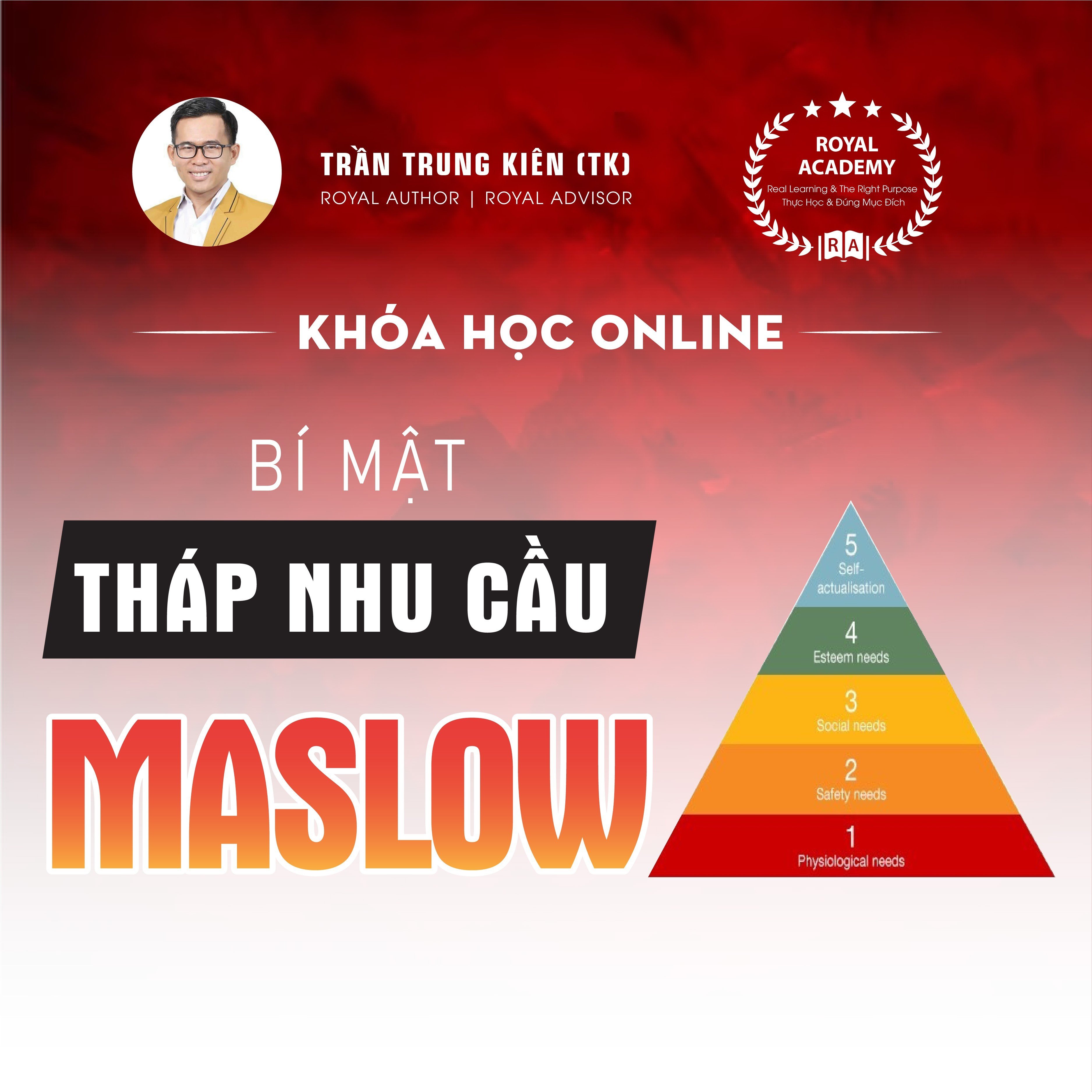 BÍ MẬT THÁP NHU CẦU MASLOW