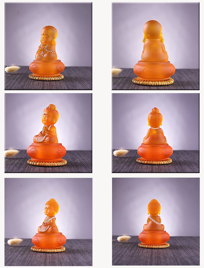 Tượng phật Chibi ngồi thiền - CB03
