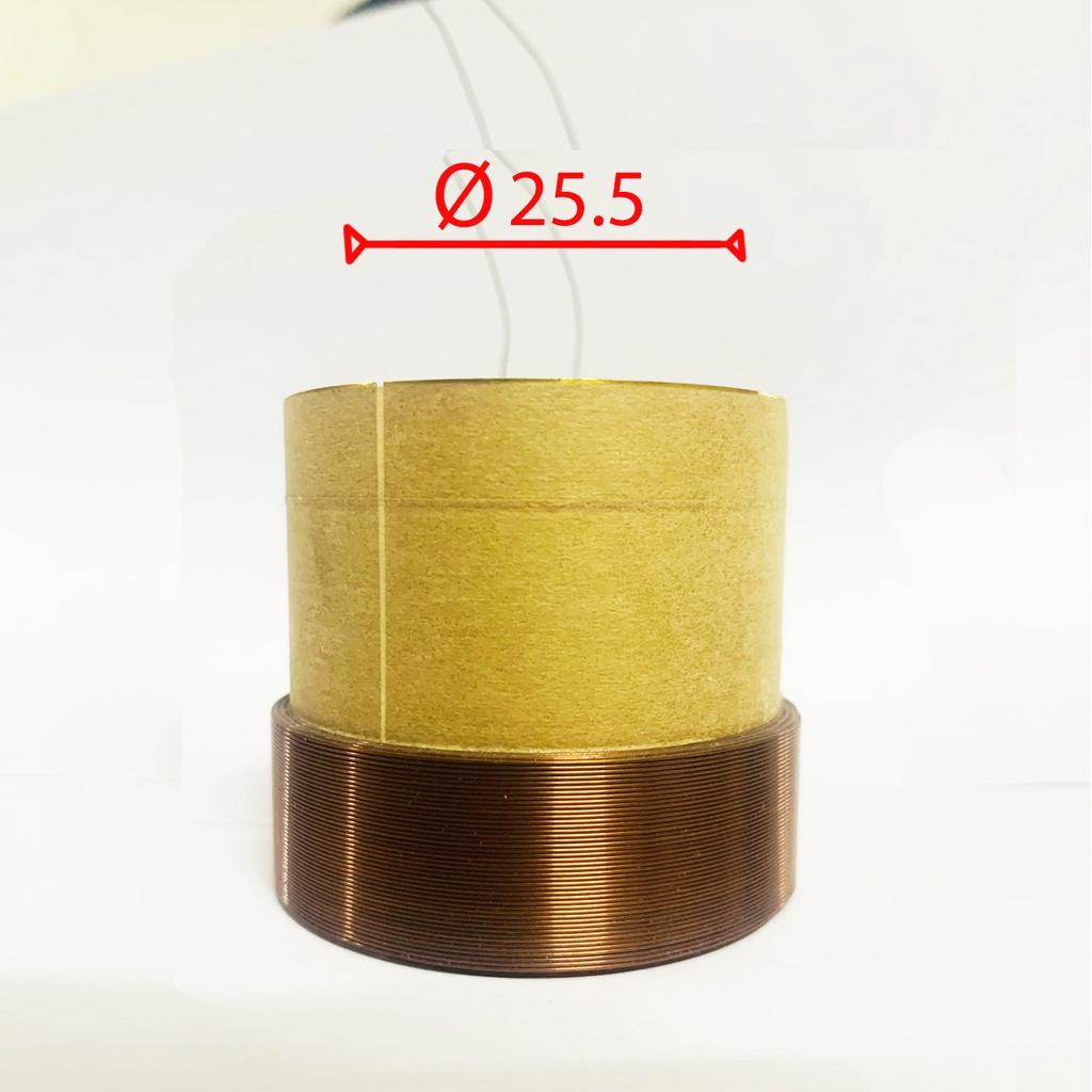 Coil loa 25.5 mm loại 6 lớp lõi đồng - côn loa 25.5 mm ( 6 lớp ) dây đồng