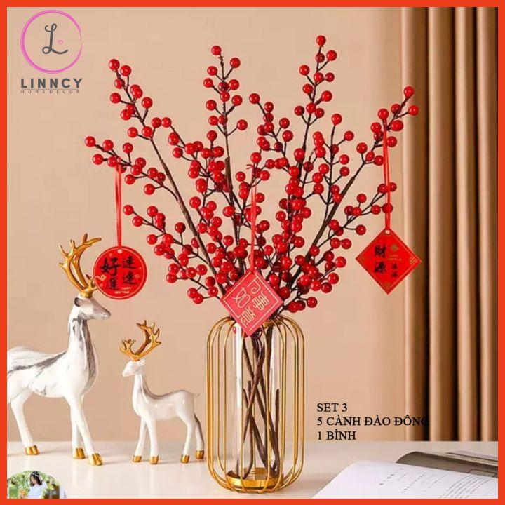 Bình Hoa Giả Để Bàn Bình Hoa Khung Sắt Lõi Thuỷ Tinh Nhiều Mẫu Hoa Trang Trí Bàn Kệ Tủ