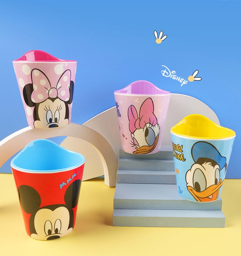 Ly nước hoạt hình Disney nhựa melamine mới 2022 hình chuột Mickey Mouse cho bé