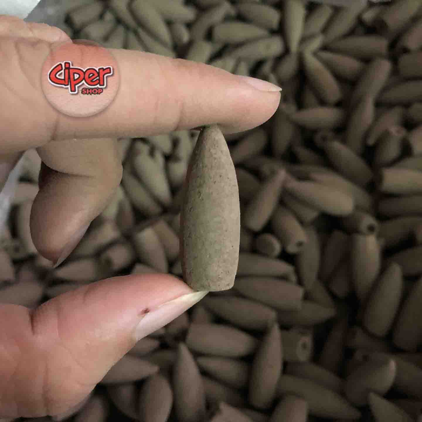 Nụ trầm hương khói toả ngược 210 viên - trang trí - không mùi hương