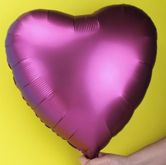 Bóng Hình Trái Tim Trang Trí Tiệc Nhiều Màu - Heart Foil Balloons HPNI55