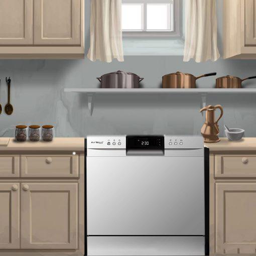 Máy rửa bát 8 bộ Eurosun SKS60E08EU - Hàng chính hãng