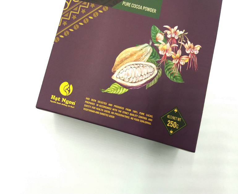 BỘT CACAO NGUYÊN CHẤT - HỘP 250G