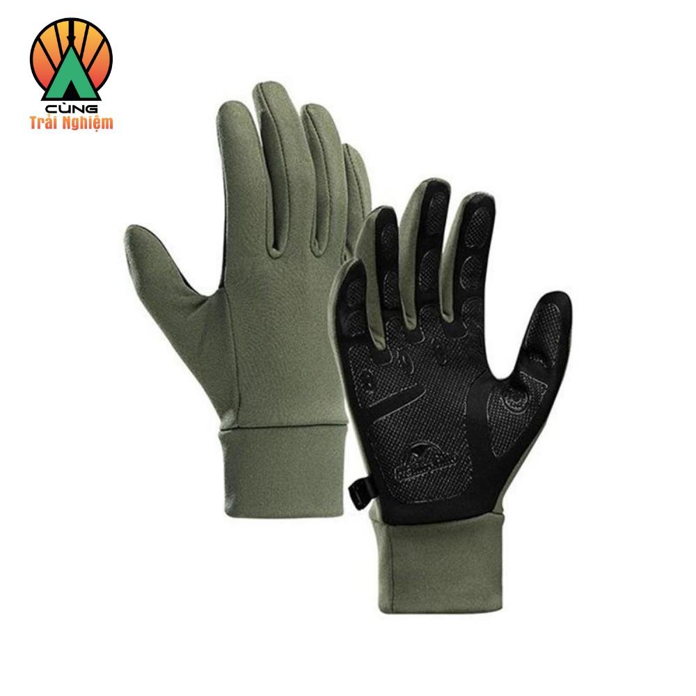 Găng Tay Giữ Ấm Cảm Ứng Chống Trơn Trượt Naturehike Dành Cho Dã Ngoại Hoạt Động Ngoài Trời NH20FS032