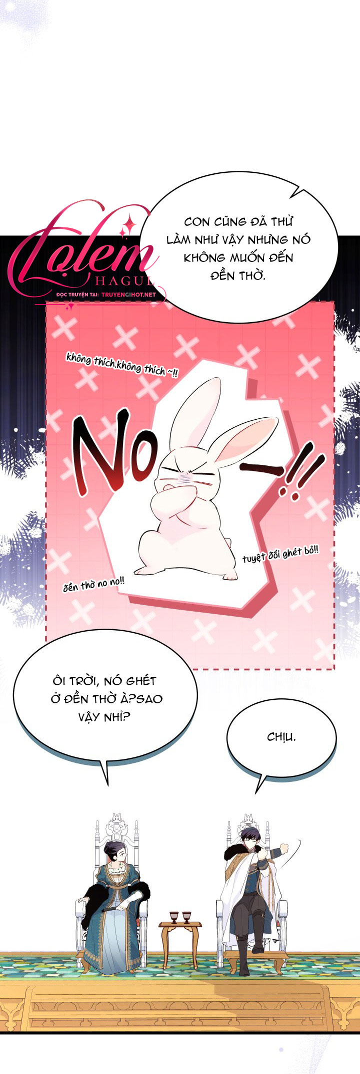 mối liên kết giữa báo đen và bé thỏ chapter 48 8