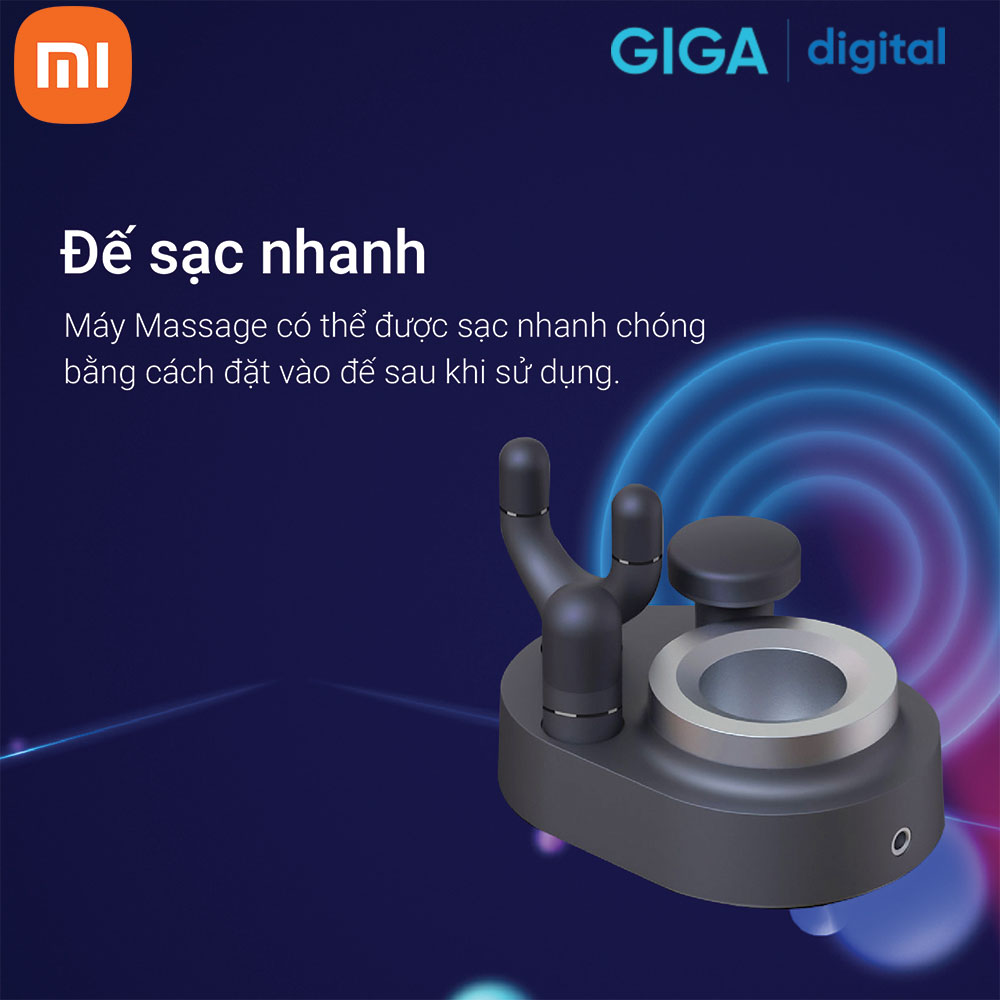 Máy massage không dây cầm tay Xiaomi Yunmai (YUNMAI Gun SE) - Bản Quốc Tế - Hàng Chính Hãng