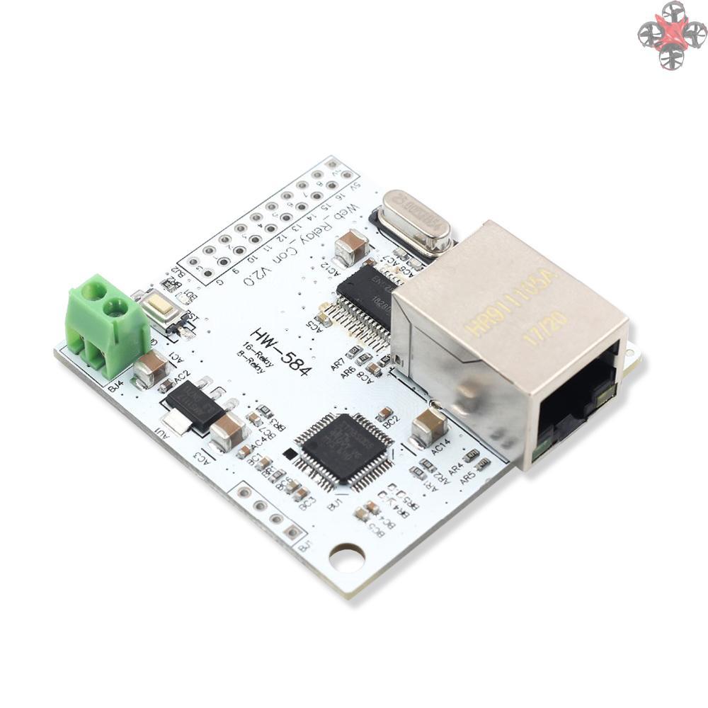 CHANNEL Mô Đun Rơ Le Mạng Lan 8 Kênh 5v P2P Wifi Cho Điện Thoại