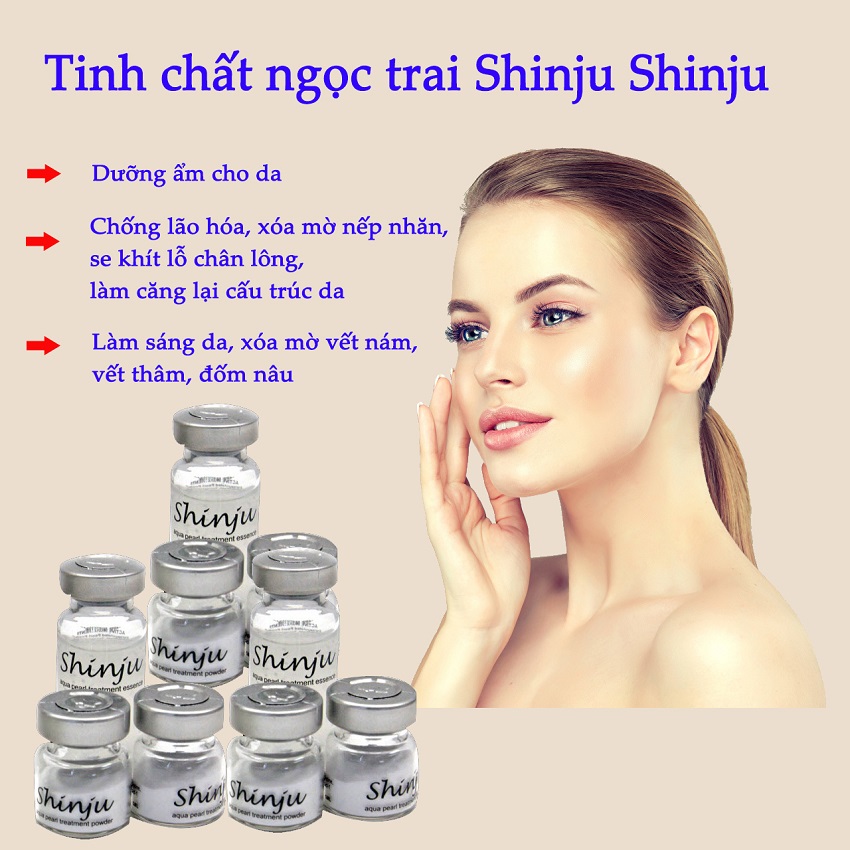 Combo 10 Tuýp - Tinh chất ngọc trai dưỡng da chuyên sâu Atos Wellness Shinju Shinju, Japan &amp; Singapore