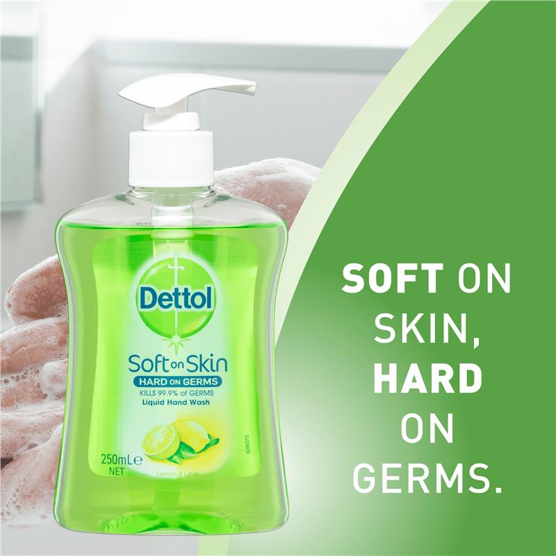 Nước rửa tay diệt khuẩn Dettol Hand Wash dưỡng da 250ml - QuaTangMe Extaste