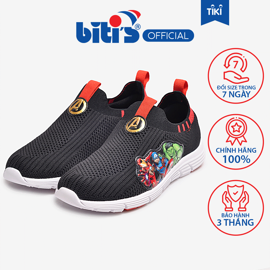 Giày Thông Dụng Bé Trai Biti's Marvel BSB002398DEN