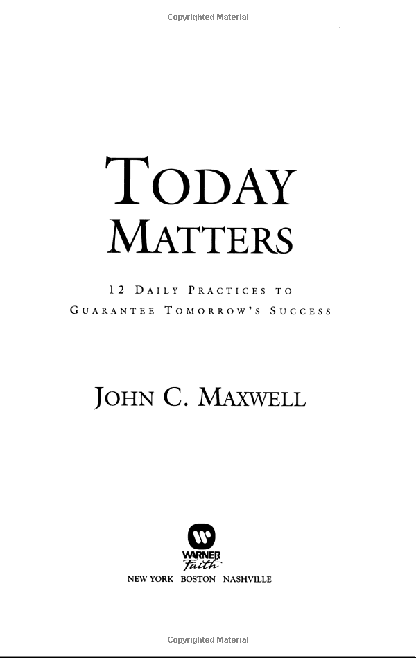 Today Matters