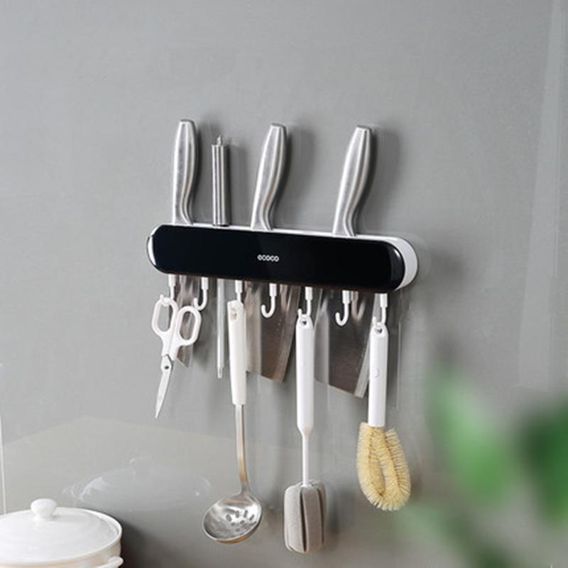 Kệ Treo Tường Đồ Dùng Nhà Bếp Dao Giá Đỡ Dao Đũa Lồng Tích Hợp Lưu Trữ Kệ Dao Nhà Bếp Giá Đựng Đồ Dao Storag