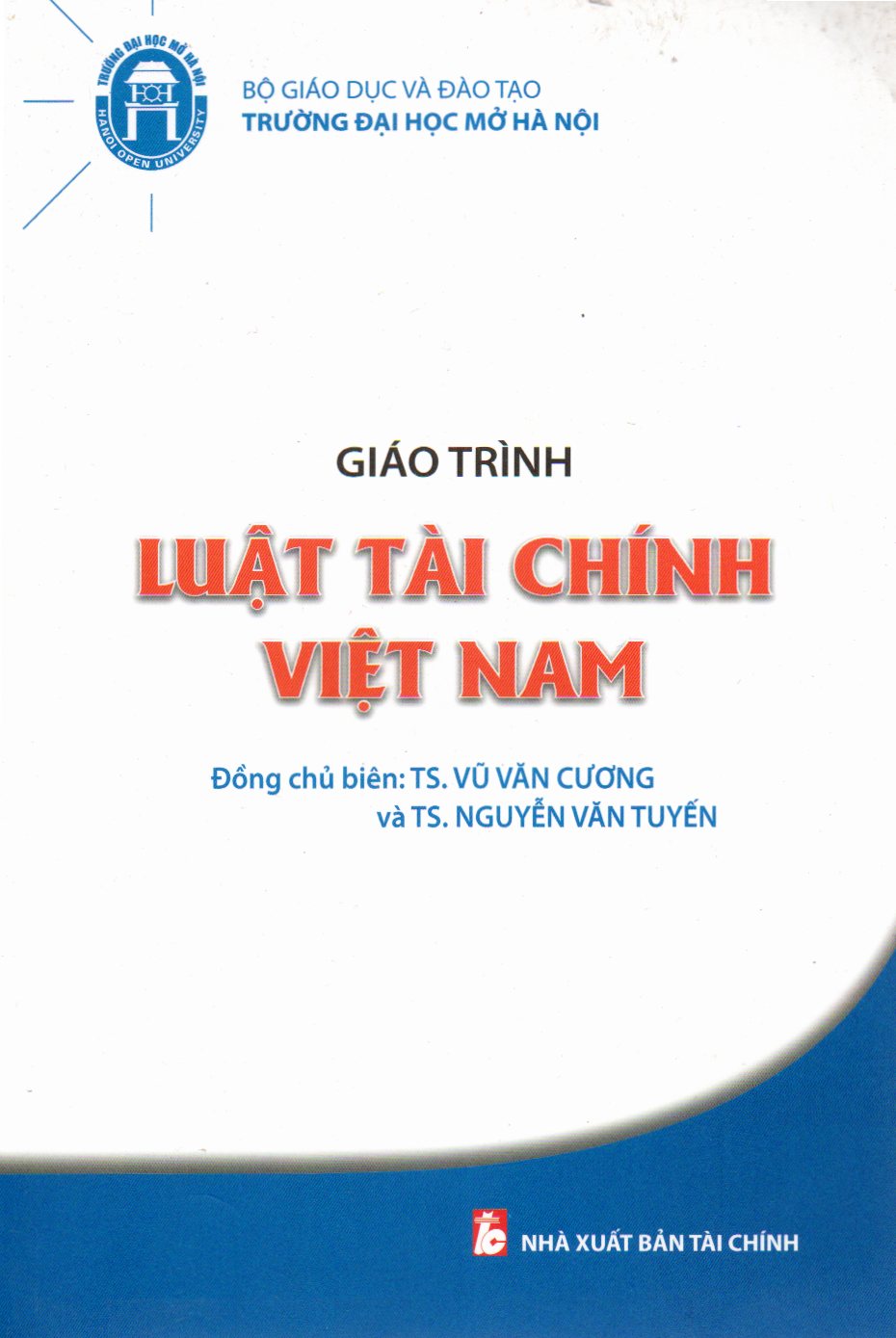 GIÁO TRÌNH LUẬT TÀI CHÍNH VIỆT NAM