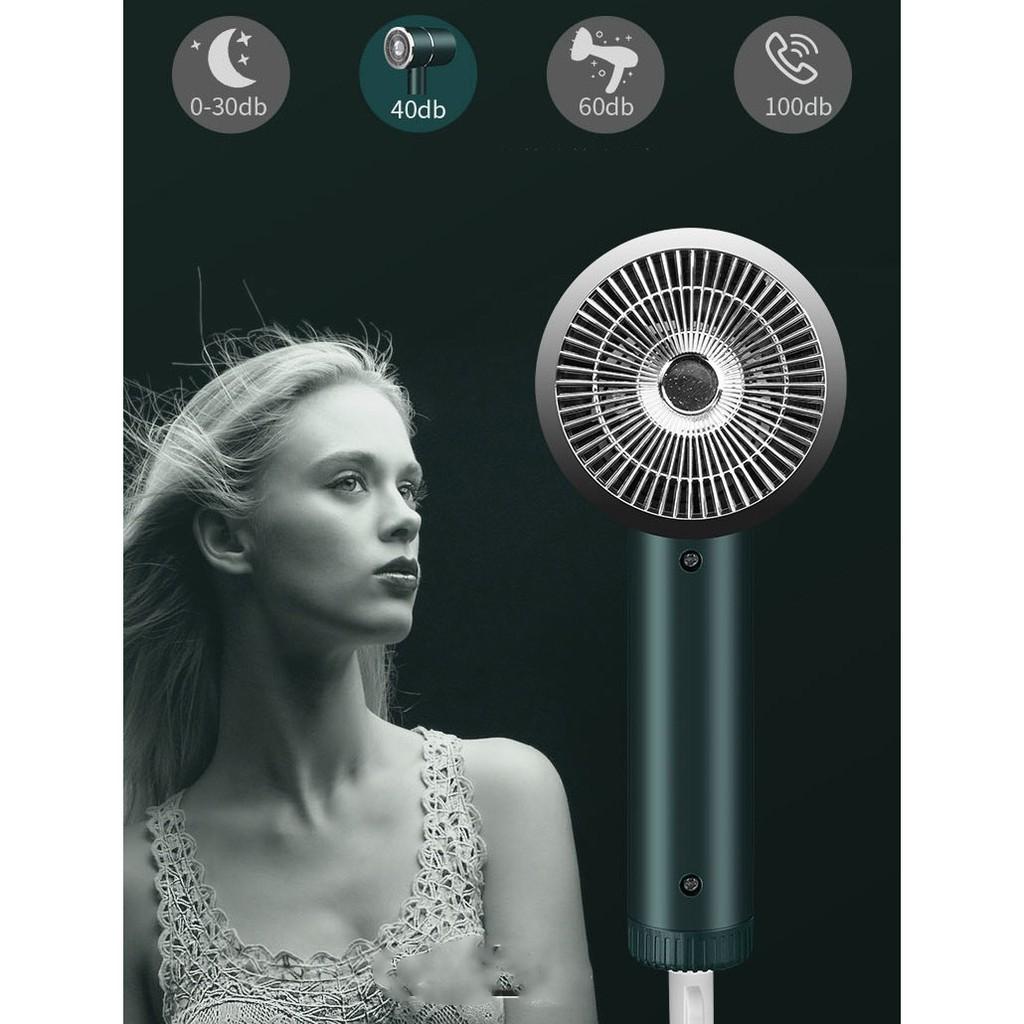 Máy sấy tóc đa năng công suất mạnh mẽ độ ồn thấp Green Anion Power