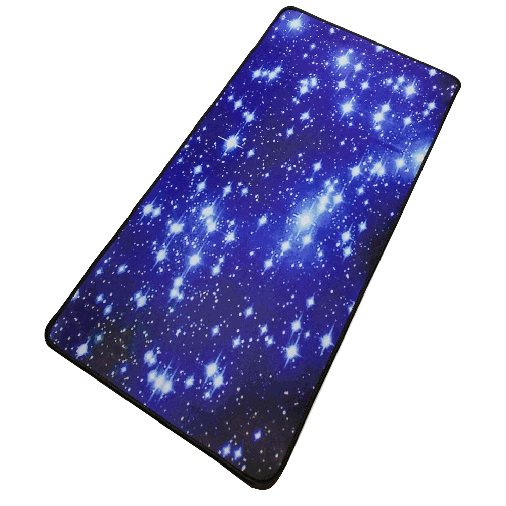 Tấm Lót Chuột Starry Sky Khóa Cạnh Chống Trượt Cho PC Máy Tính Xách Tay Macbook