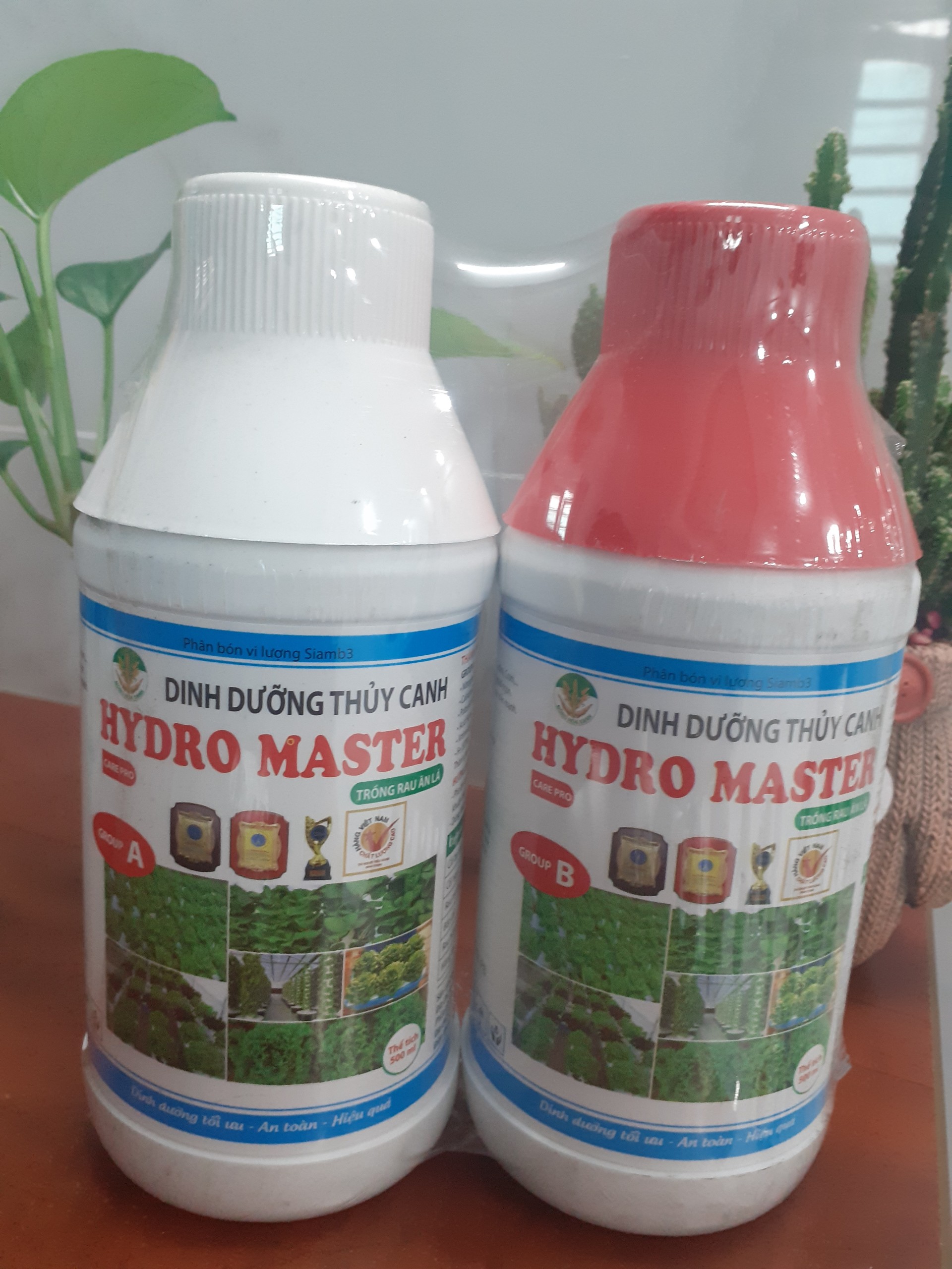 *** Dinh dưỡng thủy canh – cho rau ăn lá – 1 cặp – 1 lít ***