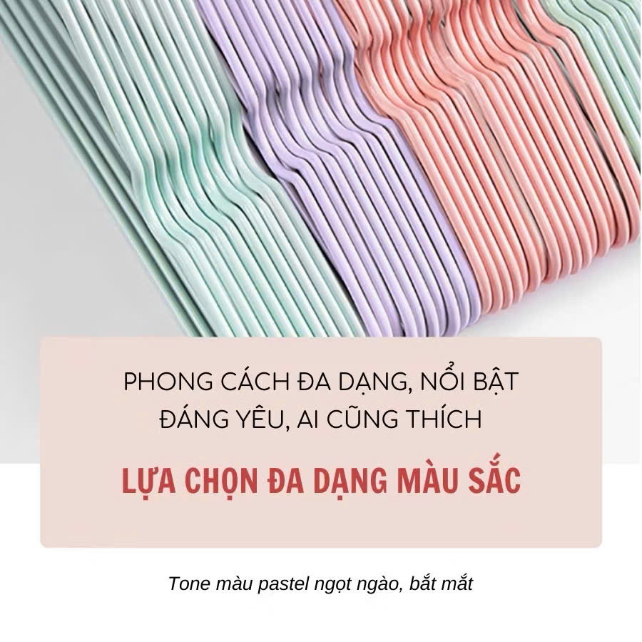 Combo 10 Móc Phơi Inox Không Gỉ, Móc Treo Quần Áo Chịu Nhiệt Cho Trẻ Em và Người Lớn - HÀNG CHÍNH HÃNG MINIIN