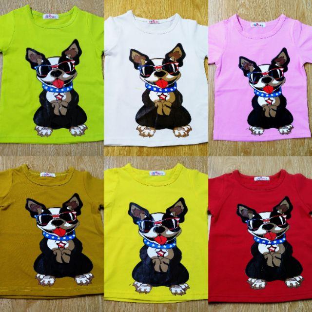 Áo nhóm.gia đinh hình chú chó cưng