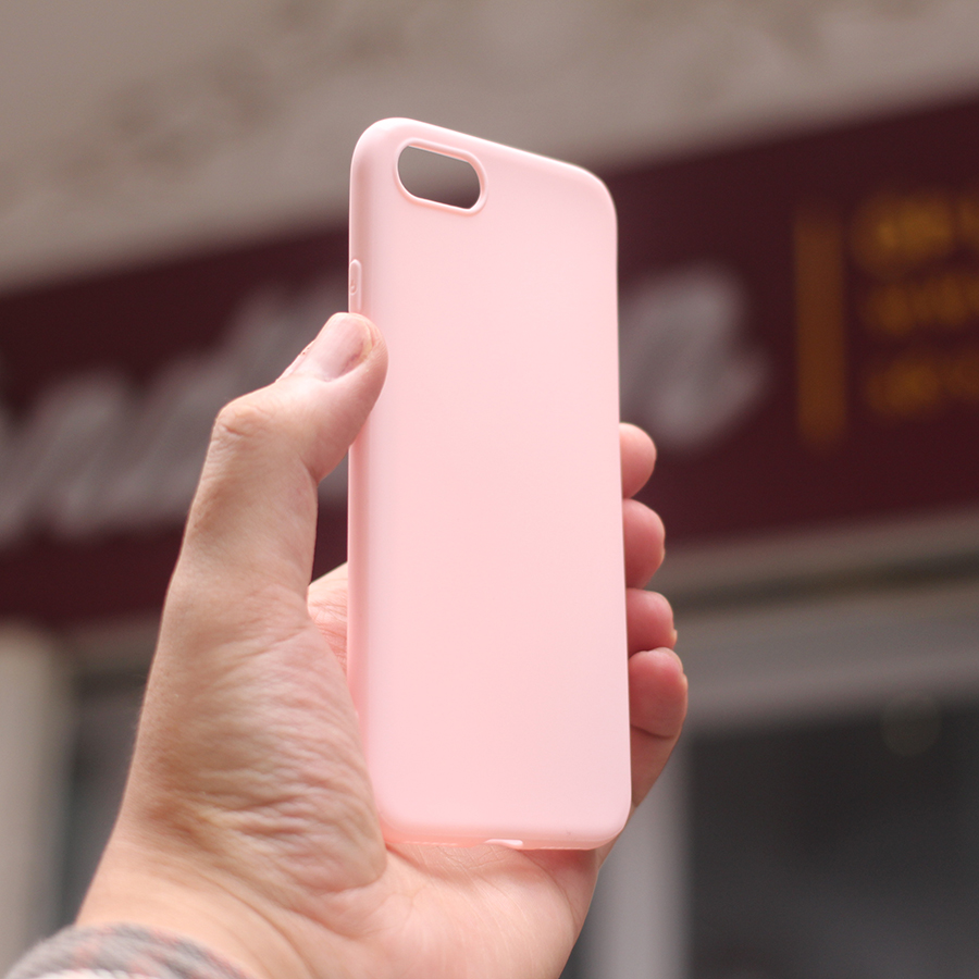 Ốp Lưng Dẻo Màu Dành Cho iPhone SE  - Handtown- Hàng Chính Hãng