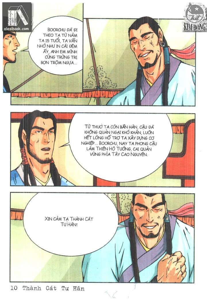 thành cát tư hãn chapter 55 9