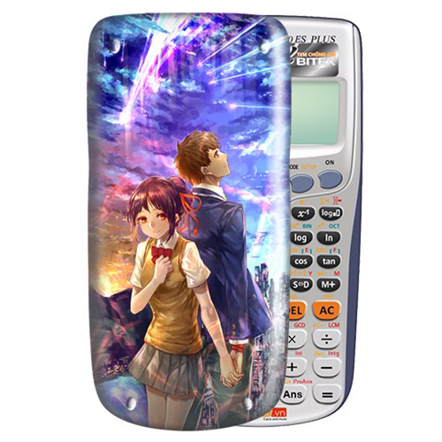 Nắp Máy Tính Casio - Your Name 011