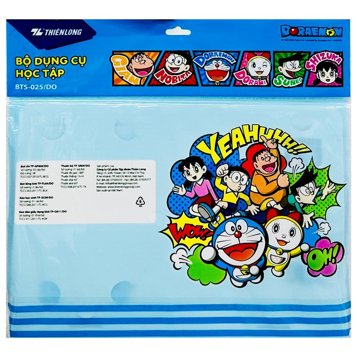 Bộ Học Cụ Học Tập Doraemon - Thiên Long BTS-025/DO