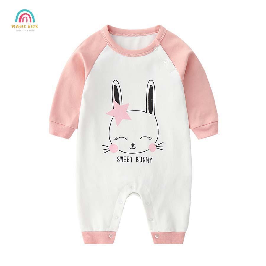 Bộ body dài tay in họa tiết hình thú đáng yêu BL20011 - MAGICKIDS