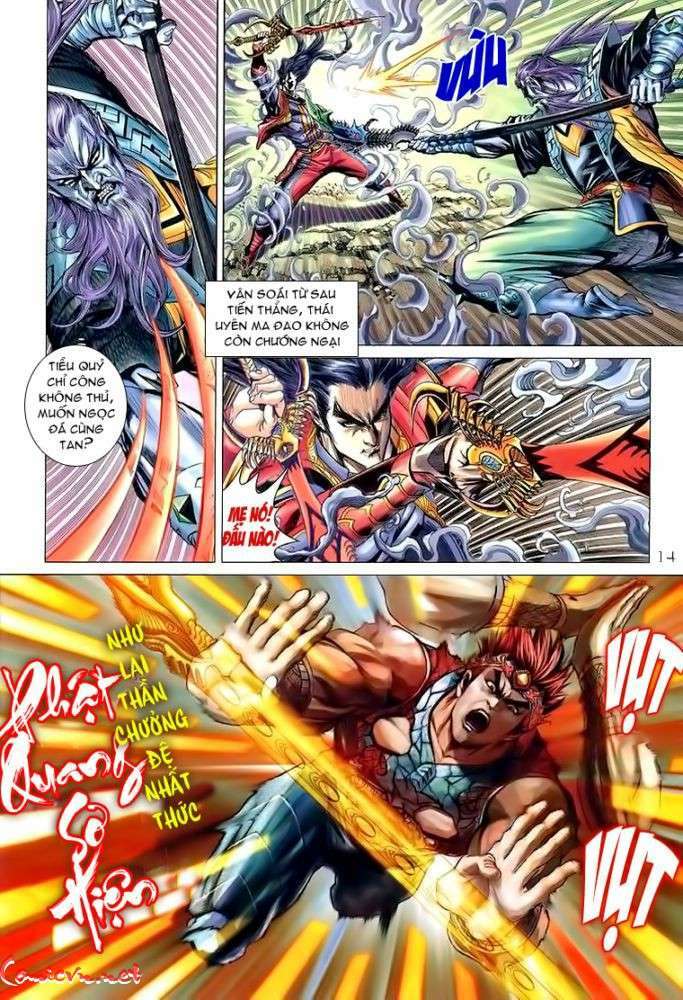 thiên tử truyền kỳ 5 - như lai thần chưởng chapter 164 14
