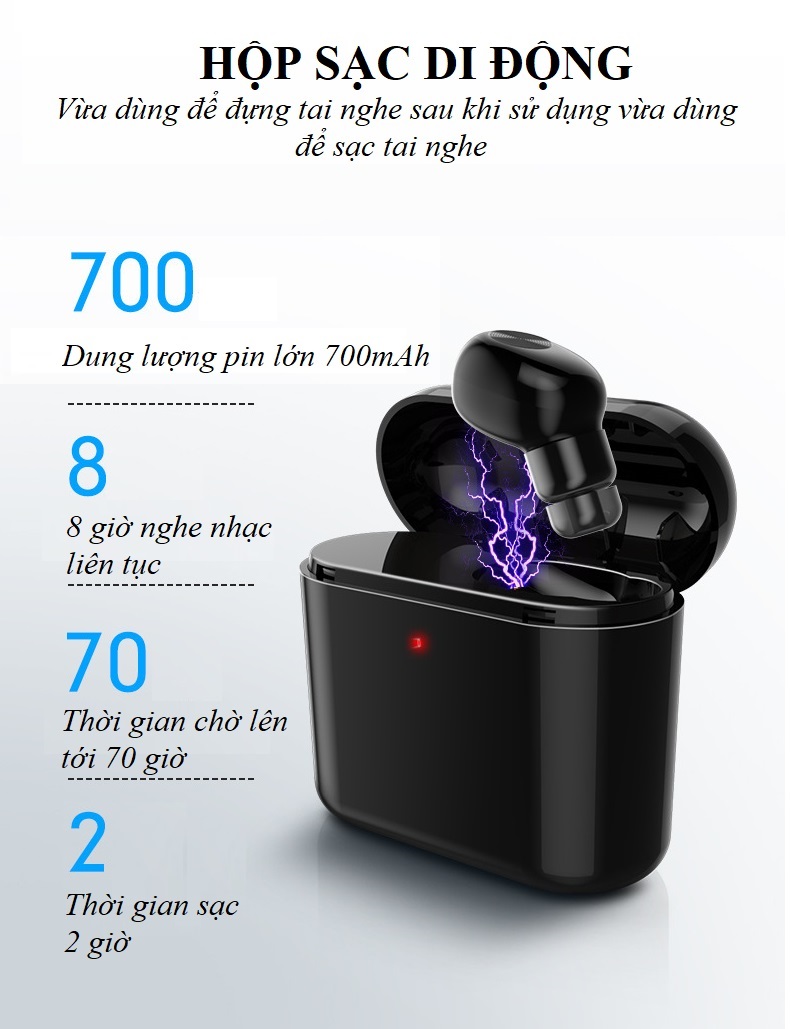 Tai Nghe Không Dây Bluetooth BL-1