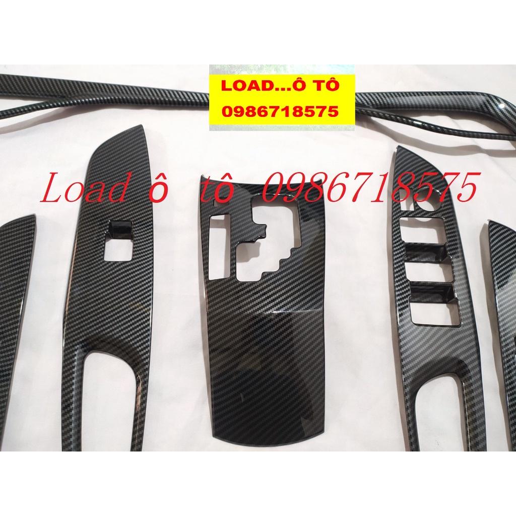 Ốp Nội Thất Carbon Xe Toyota Vios 2023-2019 Số Tự Động Cao Cấp Nhất Thị Trường