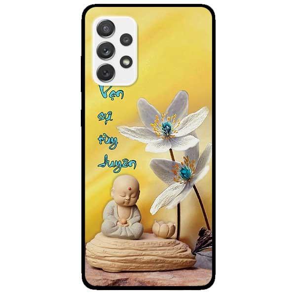 Ốp lưng dành cho Samsung Galaxy A32 - A52 - A72 - mẫu Vạn Duyên Hoa Trắng