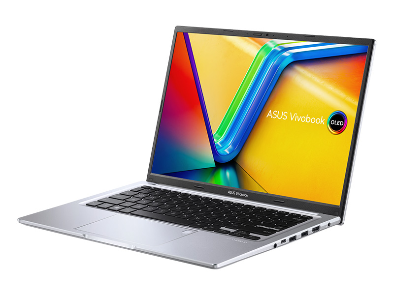Laptop Asus Vivobook 14 OLED A1405ZA-KM263W (i7 12700H/ 16GB/ 512GB SSD/ 14 inch 2.8K/ Win11/ Silver) - HÀNG CHÍNH HÃNG