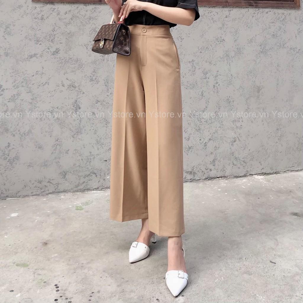 Quần Tây Nữ Ống Suông- Che Đùi To- Phối Đồ Đa Dạng Đi Học Đi Làm