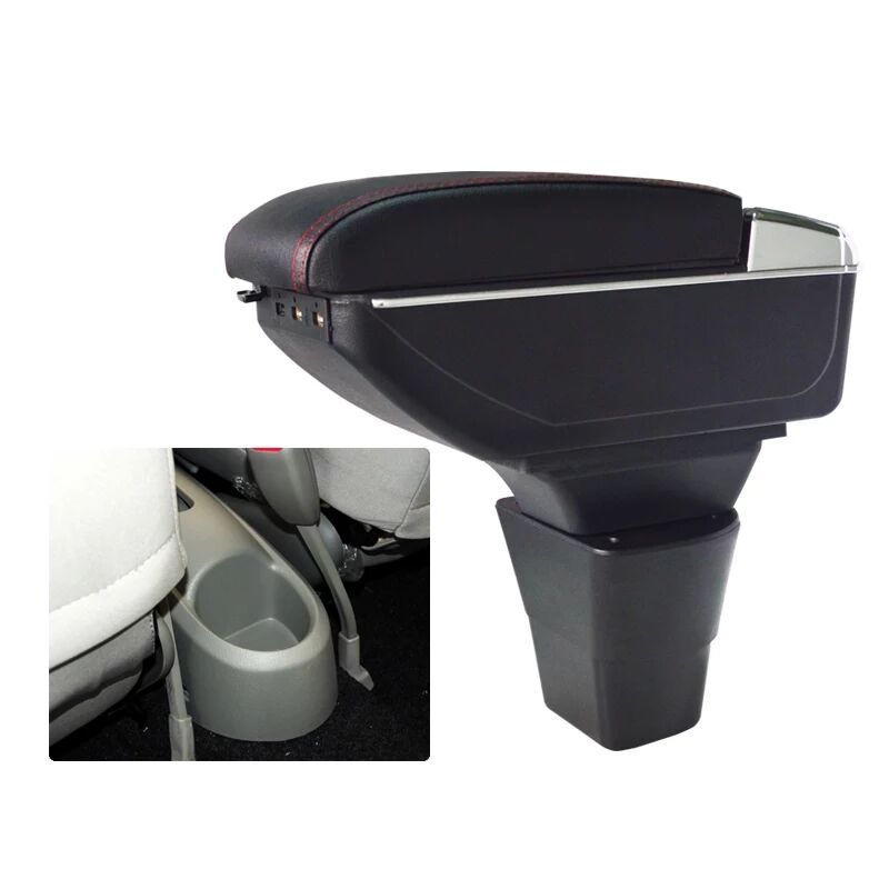 Hộp tỳ tay ô tô, xe hơi Suzuki Celerio tích hợp 7 cổng USB DUSB-LVA