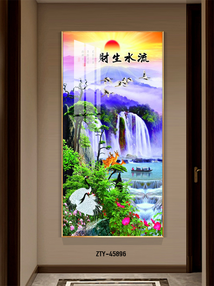 Tranh Tráng Gương - Tranh Treo Tường Chủ Đề Sơn Thủy